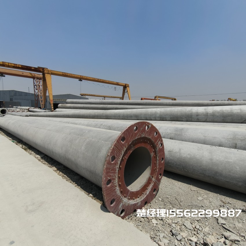 临海12米无拉线电杆